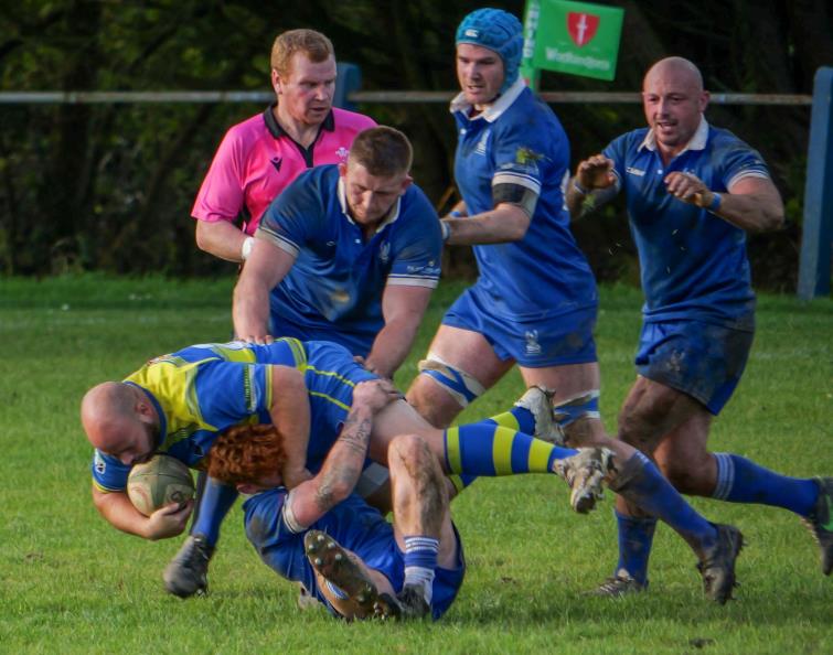 Ioan Hawkridge-Jones - too brave in the tackle